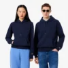 Sudadera con capucha y logotipo en relieve