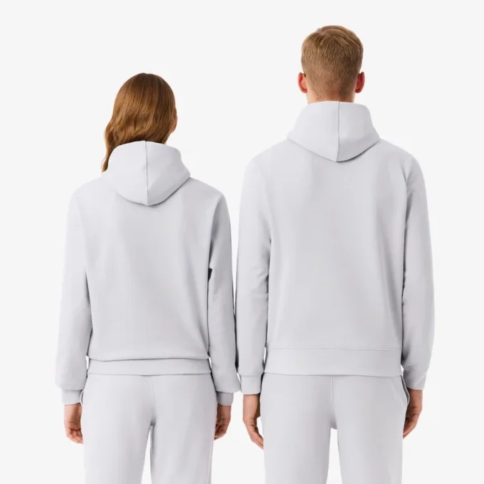 Sudadera con capucha y logotipo en relieve