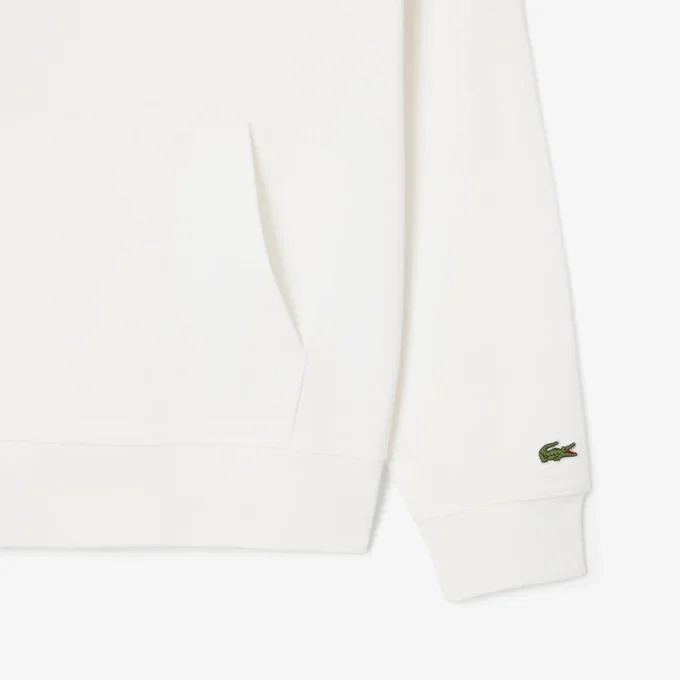 Sudadera con capucha y logotipo en relieve