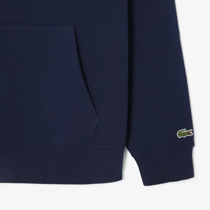 Sudadera con capucha y logotipo en relieve