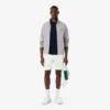 Sudadera con cremallera de jersey de doble cara para hombre