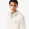 Sudadera con cremallera de piqué de corte clásico para hombre
