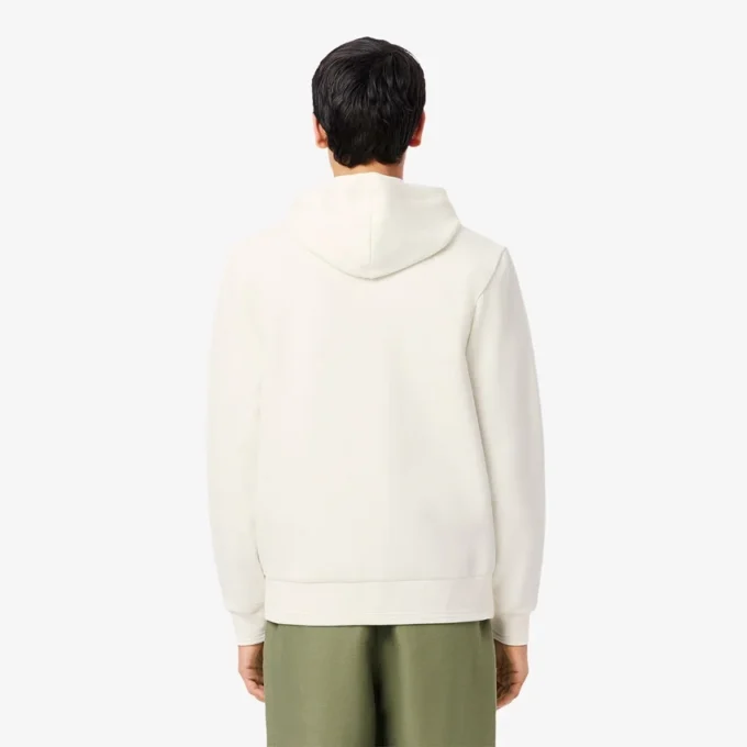 Sudadera con cremallera de piqué de corte clásico para hombre