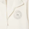 Sudadera con cremallera de piqué de corte clásico para hombre