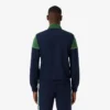 Sudadera con cremallera y bloques de color para hombre