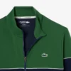 Sudadera con cremallera y bloques de color para hombre