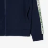 Sudadera con cremallera y bloques de color para hombre