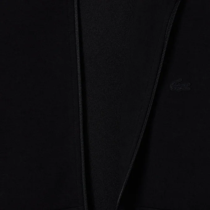 Sudadera con cremallera y cuello alto para hombre