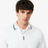 Sudadera con cremallera y cuello polo Tennis Heritage