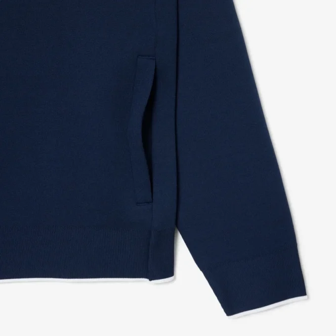 Sudadera con cremallera y cuello polo Tennis Heritage