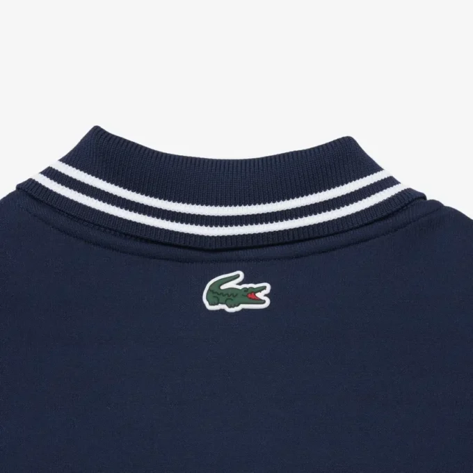 Sudadera con cremallera y cuello polo Tennis Heritage