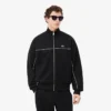 Sudadera con cremallera y detalles decorativos