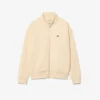 Sudadera con cremallera y detalles decorativos