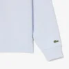 Sudadera con cuello alto y cremallera en relieve