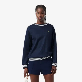 Sudadera con cuello barco fabricada en Francia