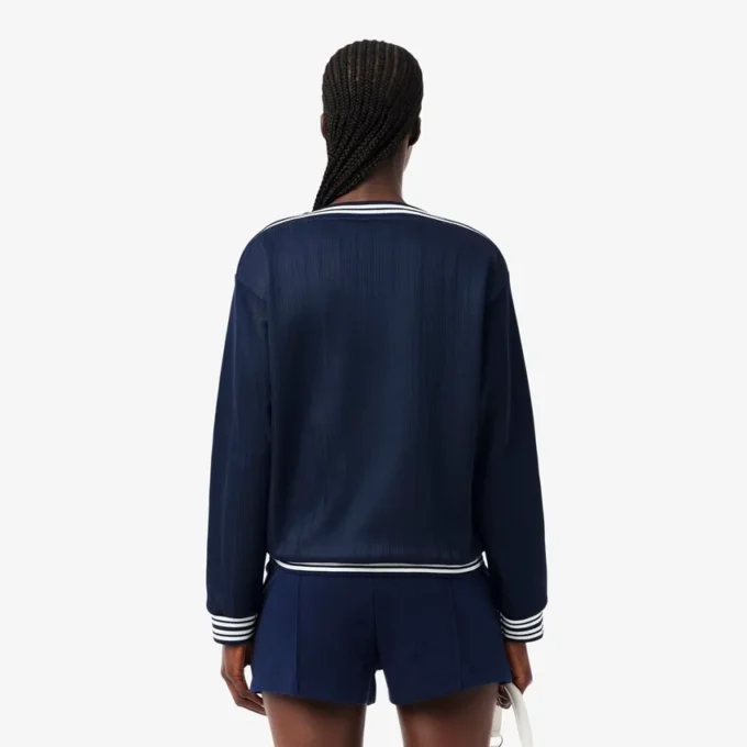 Sudadera con cuello barco fabricada en Francia