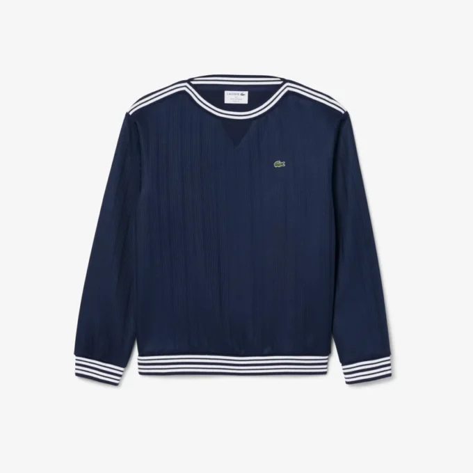 Sudadera con cuello barco fabricada en Francia
