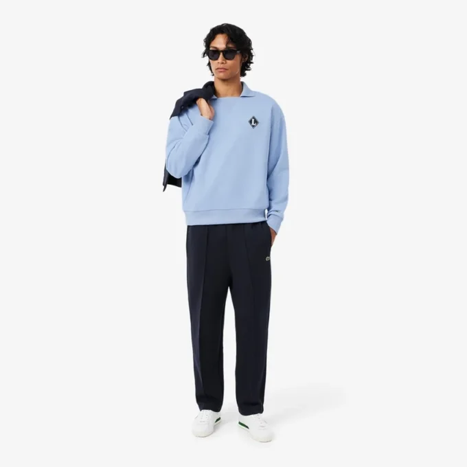 Sudadera con cuello polo fabricada en Francia