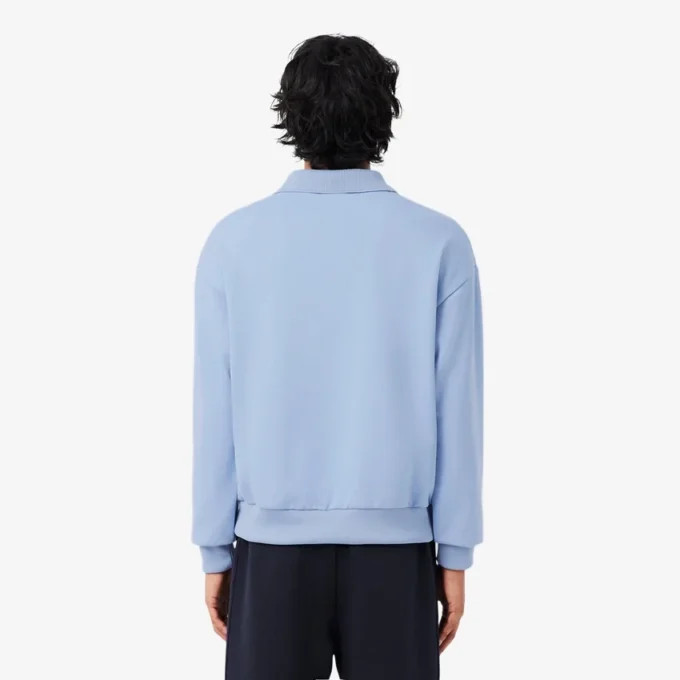 Sudadera con cuello polo fabricada en Francia