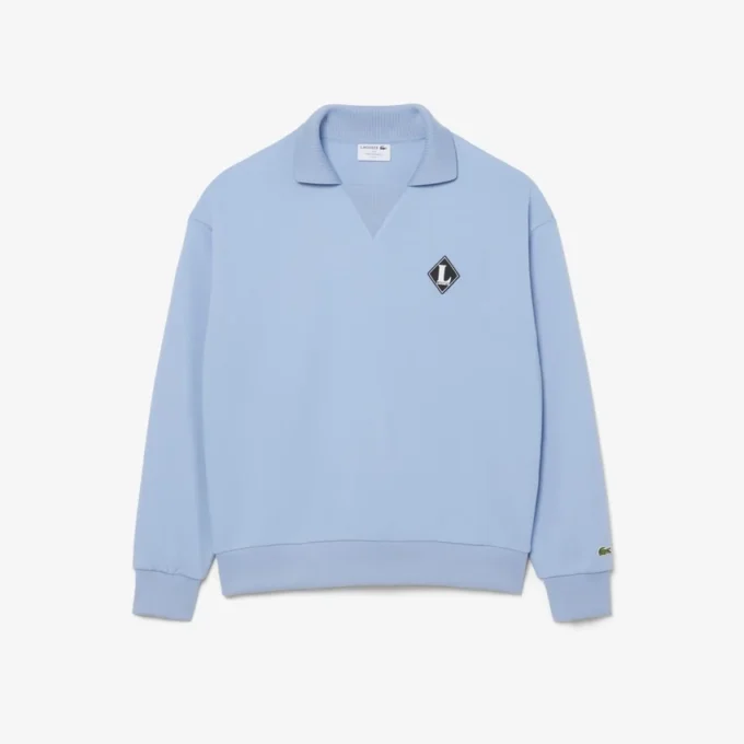 Sudadera con cuello polo fabricada en Francia