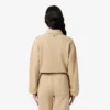 Sudadera con cuello polo para mujer