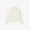 Sudadera con cuello polo para mujer