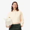 Sudadera con cuello polo para mujer