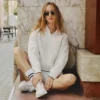 Sudadera con cuello polo Tennis Heritage