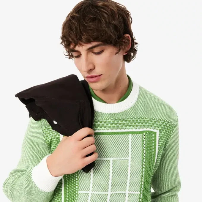 Sudadera con estampado de pista de tenis de Tenis