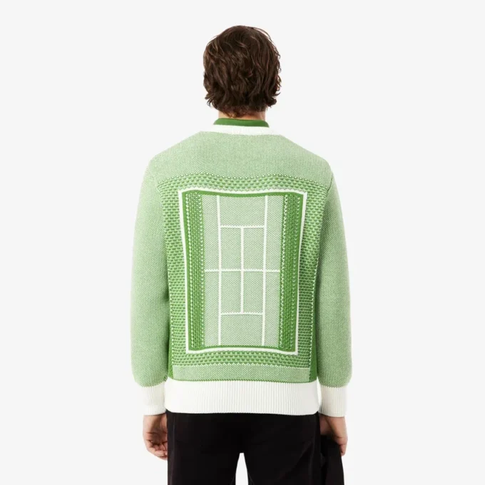 Sudadera con estampado de pista de tenis de Tenis