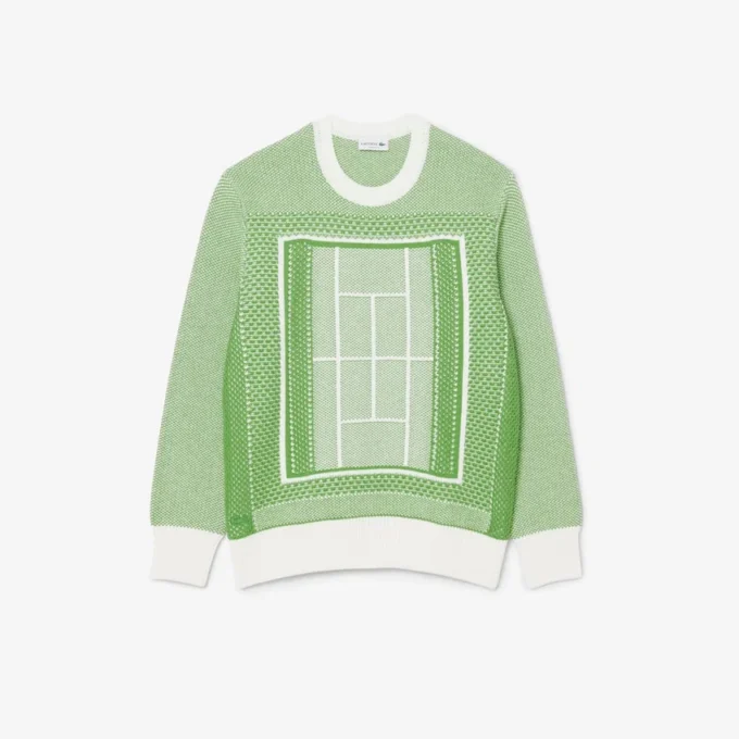 Sudadera con estampado de pista de tenis de Tenis