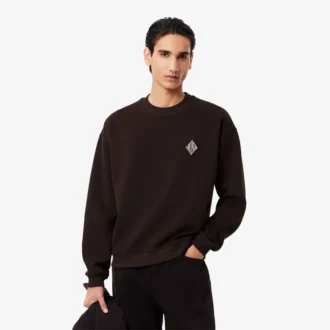 Sudadera con insignia de doble cara