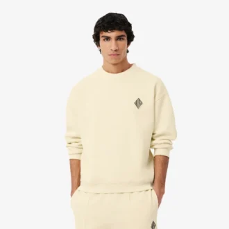 Sudadera con insignia de doble cara
