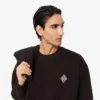 Sudadera con insignia de doble cara
