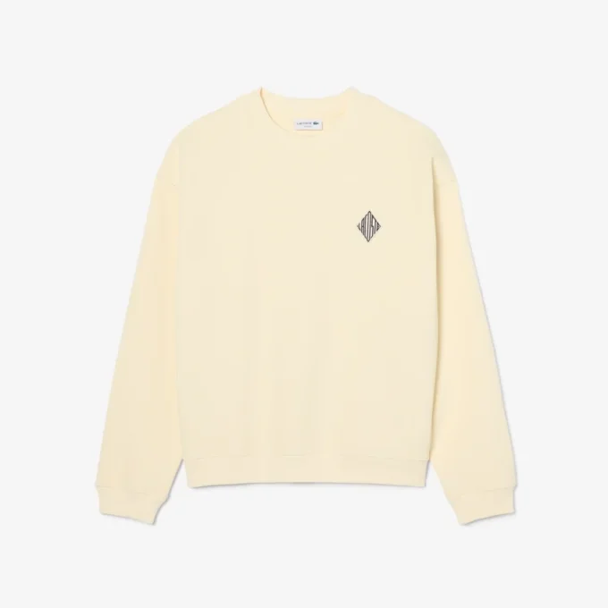 Sudadera con insignia de doble cara