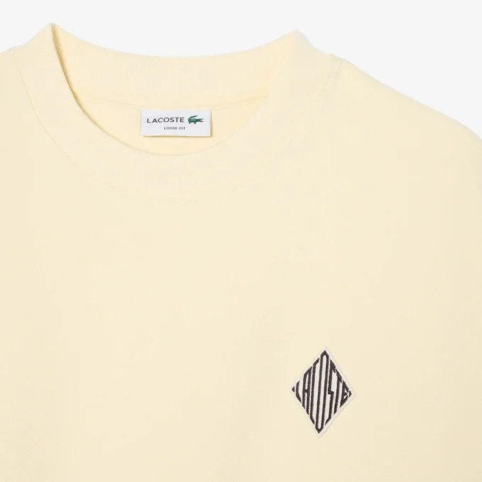 Sudadera con insignia de doble cara