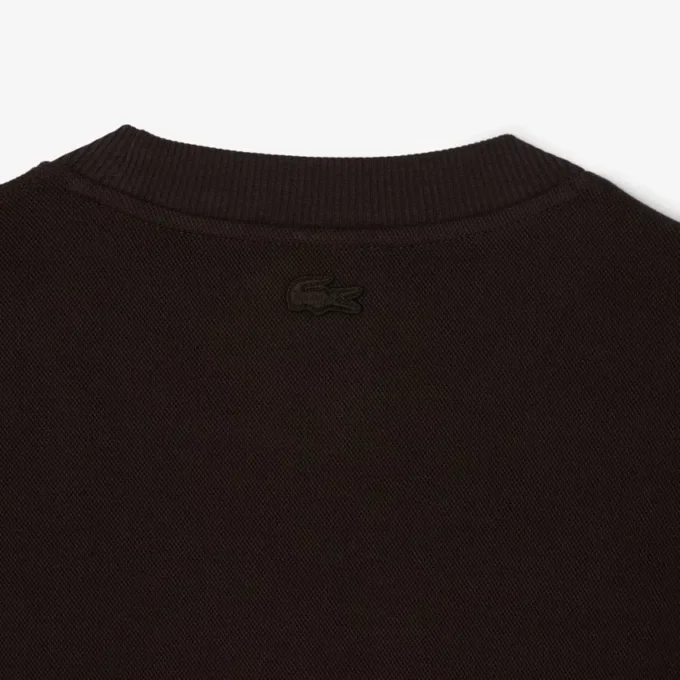 Sudadera con insignia de doble cara