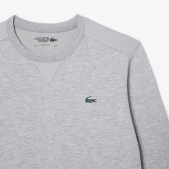 Sudadera con paneles de malla para hombre