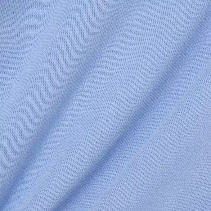 Sudadera de algodón con cuello polo y ribete para hombre
