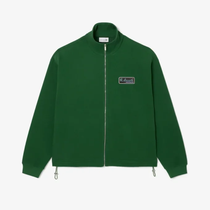Sudadera de corte holgado con insignia exclusiva para hombre