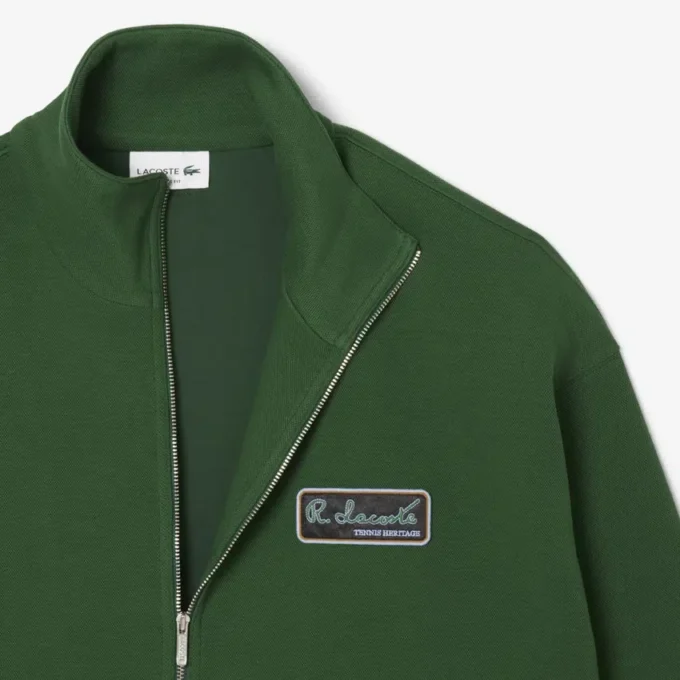 Sudadera de corte holgado con insignia exclusiva para hombre