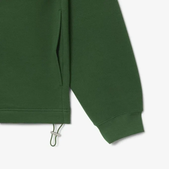 Sudadera de corte holgado con insignia exclusiva para hombre