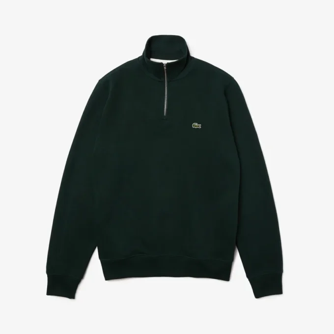 Sudadera de cuello alto con cremallera para hombre