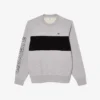 Sudadera de cuello redondo con bloques de color para hombre