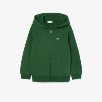 Sudadera de cuello redondo de felpa para niño