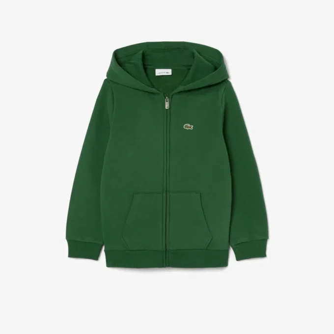 Sudadera de cuello redondo de felpa para niño