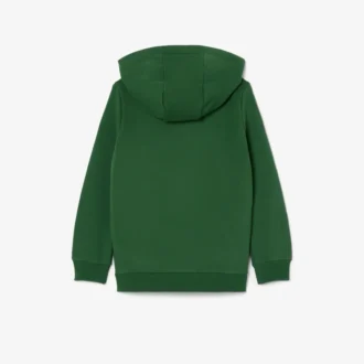 Sudadera de cuello redondo de felpa para niño