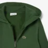 Sudadera de cuello redondo de felpa para niño