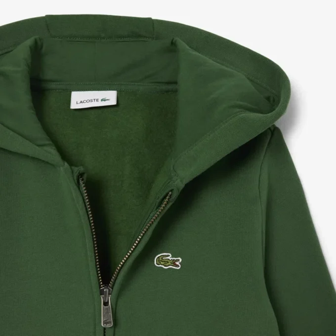 Sudadera de cuello redondo de felpa para niño