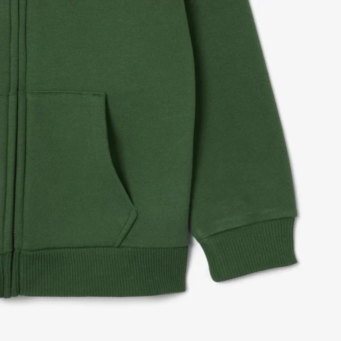 Sudadera de cuello redondo de felpa para niño
